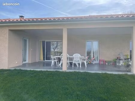 vends maison de plein pied