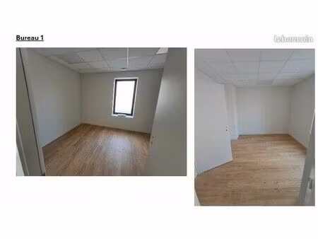 location un ou deux bureaux communs ou indépendants de 14 et 12 m2 avec salle d’attente et