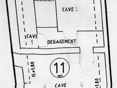 cave n°2 pour stockage ou cave à vin