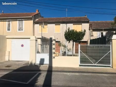 loue maison f3 avec jardin garage place de parking