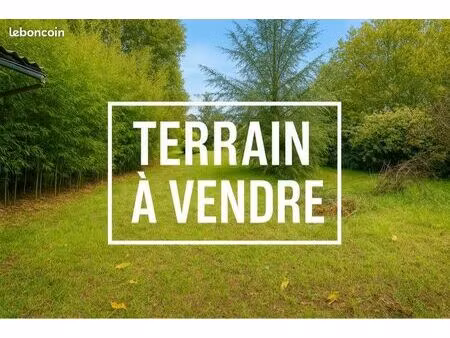 terrain à bâtir de 500m2