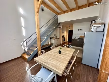 duplex lumineux 93 m² – 2 terrasses – entièrement rénové – mulhouse centre