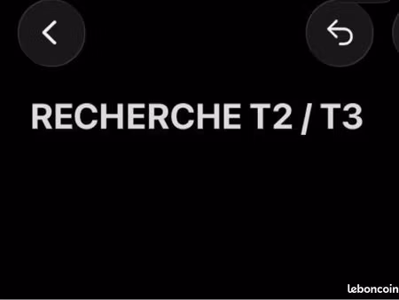 recherche t2/t3 saintjean/bidart