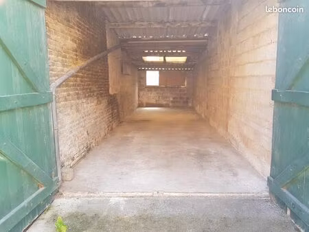 location garage double faubourg de hem