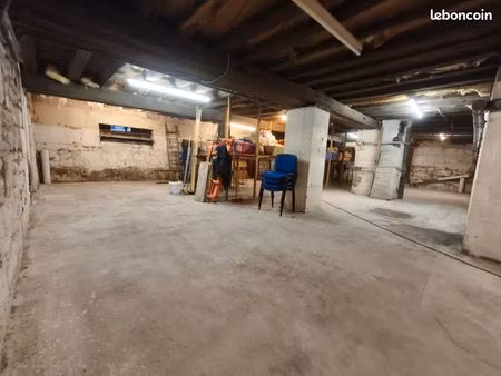 cave / sous sol / réserve - local 115m² centre ville