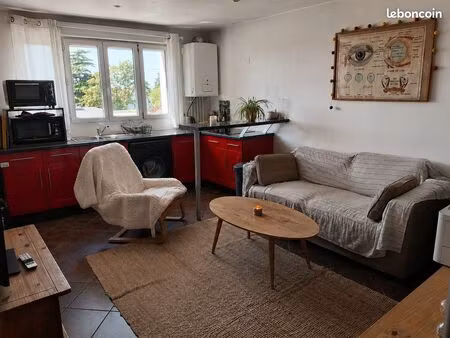 la frette-sur-seine – 2 pièces lumineux avec parking – à 3 minutes à pied de la gare