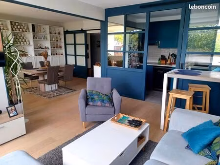 lille st maur - type 4 de 113 68 m² - 3 chambres - terrasse sud-est - cave - garage