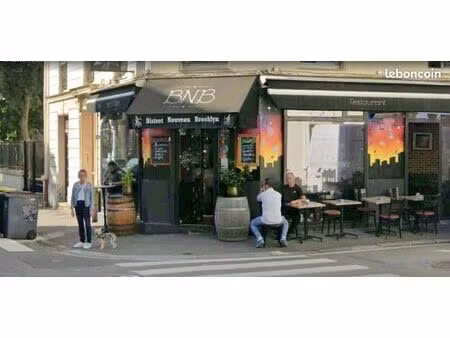 a ceder cafe bar restauration avec logement f3 a ivry-sur-seine 94