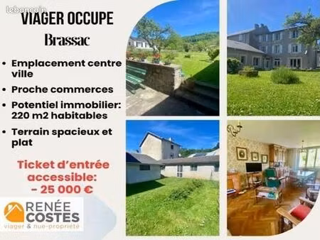 maison en viager 9 pièces 220 m²