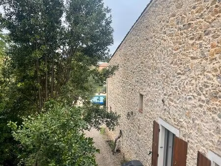 maison de caractère jardin piscine