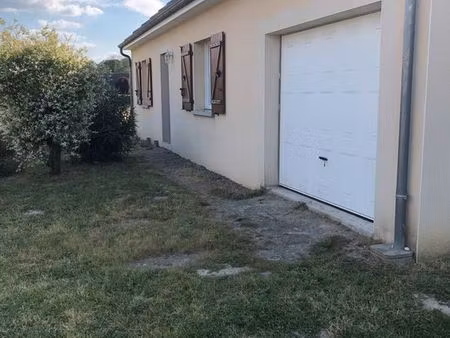 vends maison individuelle