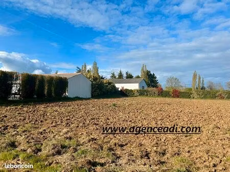 terrain 720 m² azay le brule