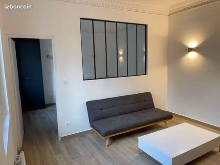 appartement f2 rez de jardin