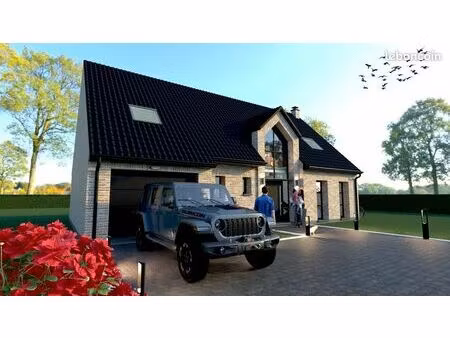 bailleul – terrain d’exception de 2100 m² plein sud avec maison sur-mesure – rare en exclu