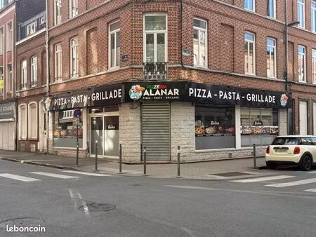 fond de commerce pizzeria snack