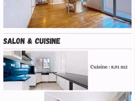 t3 77 m² spacieux et lumineux proche gare bellegarde
