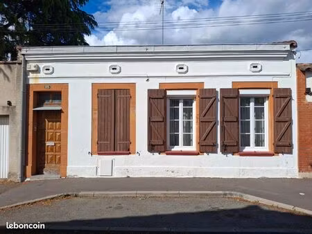 à vendre toulousaine 70 m² + jardin+extensions possibles