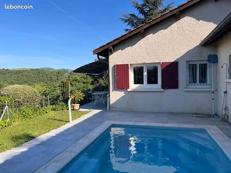 maison 105 m² avec piscine et terrain arboré - dargoire