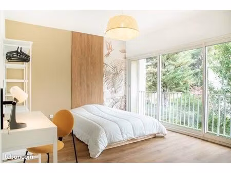 location chambre indépendante dans t4 112m2
