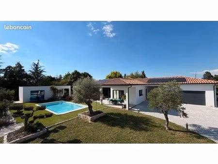 maison contemporaine 165 m² de plain-pied – cambon d’albi – terrain 2000 m²  piscine  gara