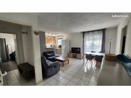 t2 bis 54 m² rénové – balcon  parking  résidence sécurisée