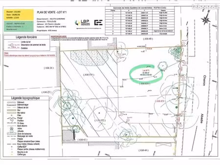 ? à vendre – terrain viabilisé de 384 m² – toulouse (31100)