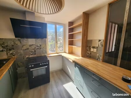 appartement rénové 3 pièces 52 m2 calme et ensoleillé
