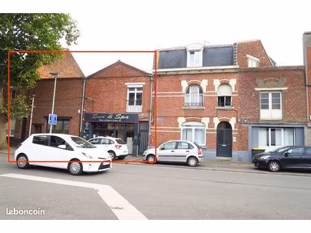 urgent - local 343m2 – murs commerce exploité. armentières prox. gare