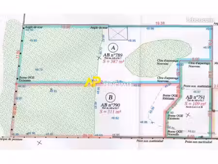 terrain 311 m² bezons