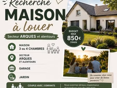 urgent recherche maison