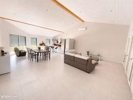 maison 2016 - 3 chambres - grande pièce de vie vallans