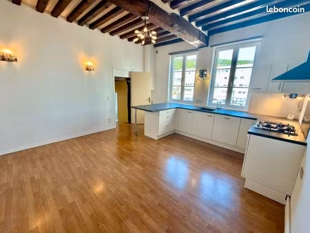 appartement t3 53m² centre darnétal – lumineux – parking – sans agence