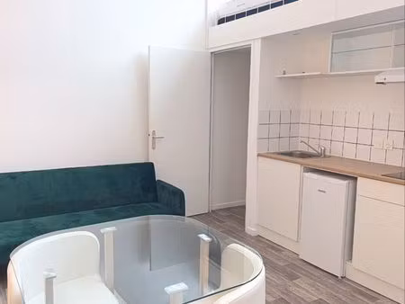 studio 550e rénové 30 m2 roubaix