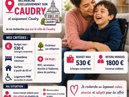 recherche maison /appart