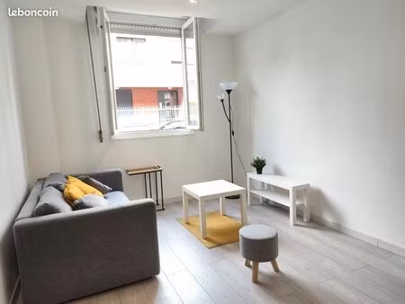 grand studio meublé 40 m² – roubaix gare – idéal