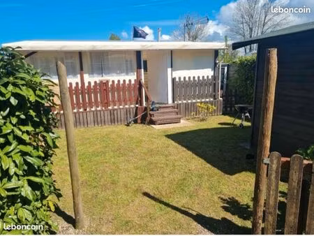 mobil-home 35 m² avec terrasse couverte – camping municipal de pendé