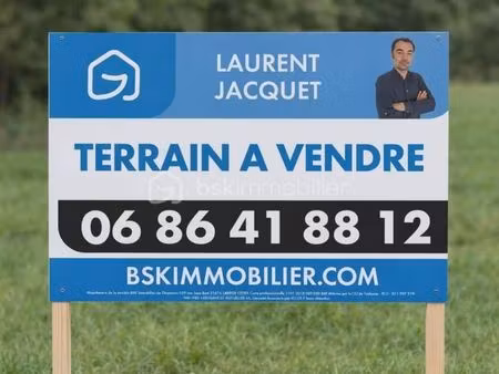 terrain 1 000 m² cambron