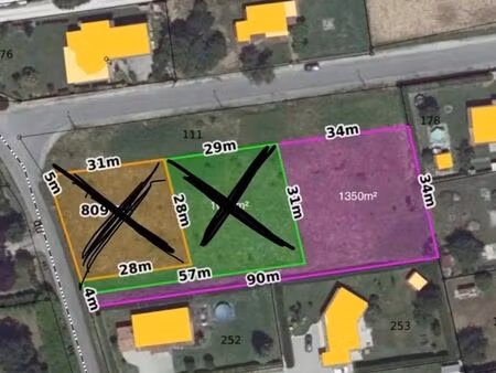terrain 1 350 m² finhan