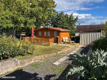 terrain constructible de 340 m² – chalet  garage et beau potentiel