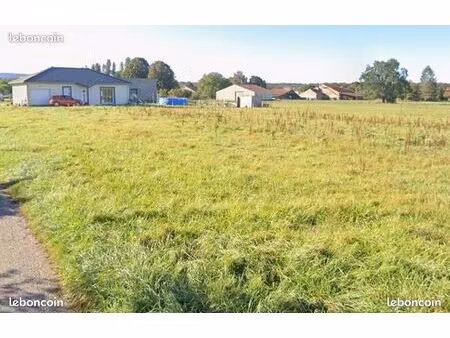 beau terrain plat constructible