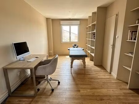 idéal professions libérales & indépendants – bureaux rénovés avec parking à aucamville