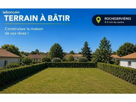 terrain à bâtir 630m2