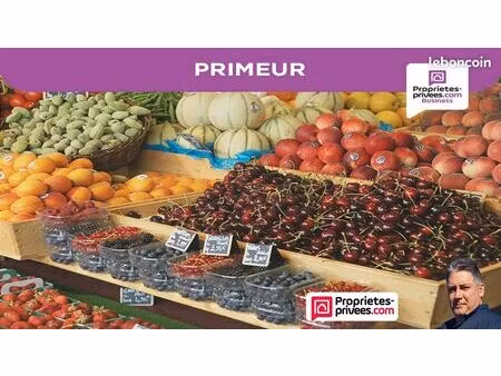fonds de commerce primeur 95 m²