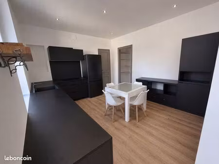 t3 de charme avec jardin dans maison bourgeoise rénovée