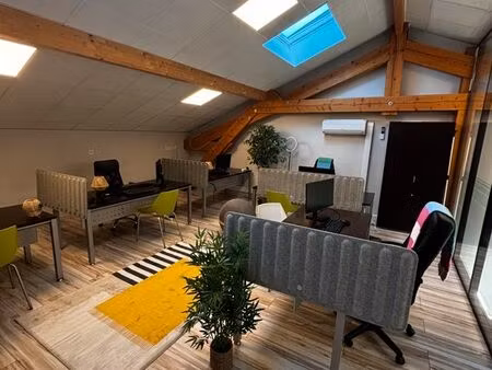 à louer – bureau / local de 10m² à 70m² au centre d’affaires des murons – andrézieux-bouth