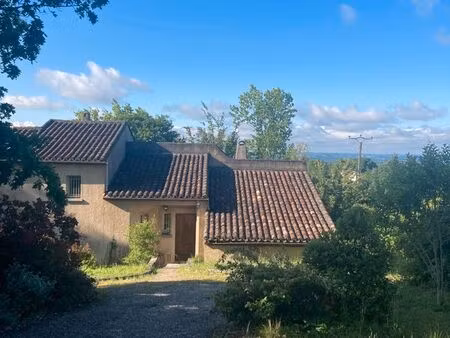 vends superbe maison d’architecte sur les côteaux de moissac