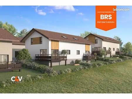 secteur annecy / alby-sur-chéran – maison avec jardin en brs