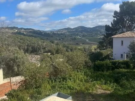 terrain à bâtir 920 m² — tous réseaux — permis démolir obtenu — la cadière-d'azur (83)