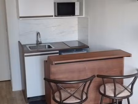 location studio meublé 18 m2 entièrement rénové et équipé