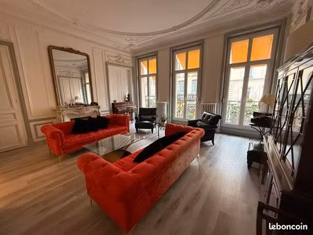 appartement haussmannien 4 pièces 144 m2 – hyper centre - jeanne d’arc